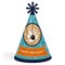 Big Dot of Happiness Strike Up the Fun - Bowling - Cone Happy Birthday Party Hats for Kids and Adults - Set of 8 (Standard Size)